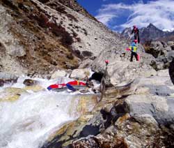 Below Everest