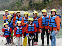 Family River Rafting