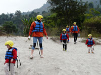 Family River Rafting