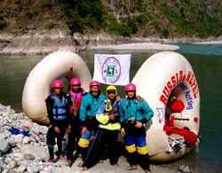 River down to everest